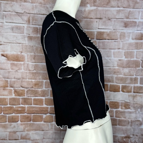 Affliction Women’s Graphic Baby Tee -Size: XL- NWOT - Picture 8 of 12